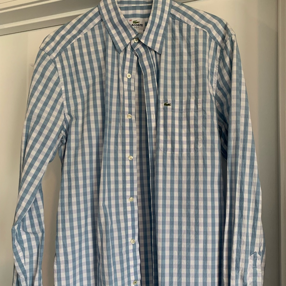 Lacoste, button down, like new condition